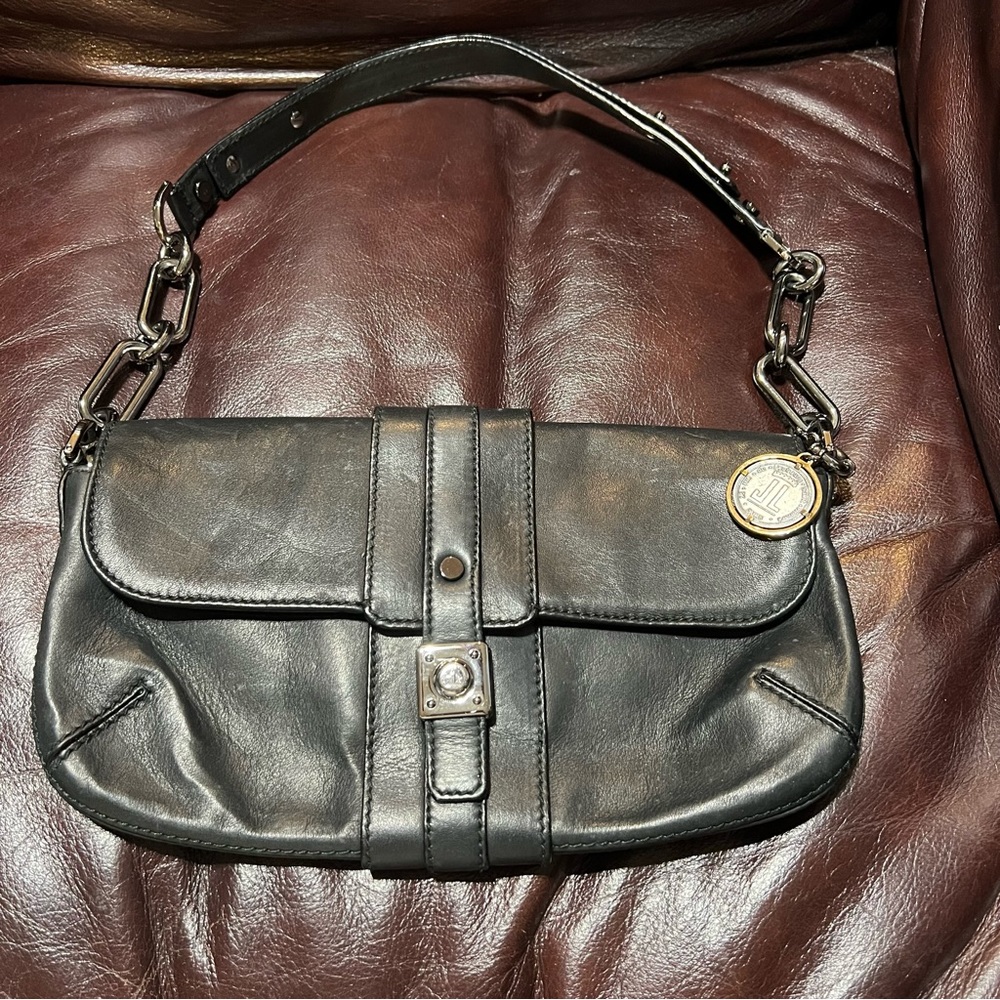 Lanvin Distressed Leather Shoulderbag